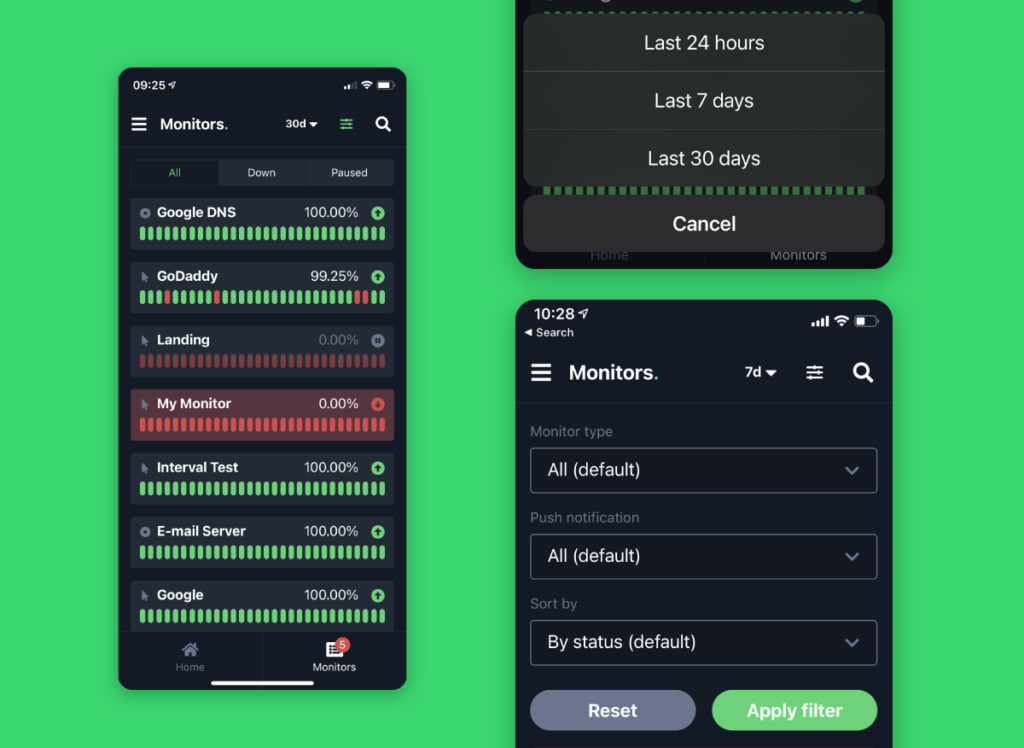 UptimeRobot - 站点在线状态监测 https://www.blog233.com/wp-content/uploads/2021/03/A99FD845-A094-4EA0-965D-3AEE07B4BF25-1024x748.png